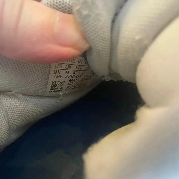 Hardin Vol. 4‎ Basketball shoes Men’s Size 9.5 Blue Suede Yellow Sneakers #54 - Picture 9 of 11